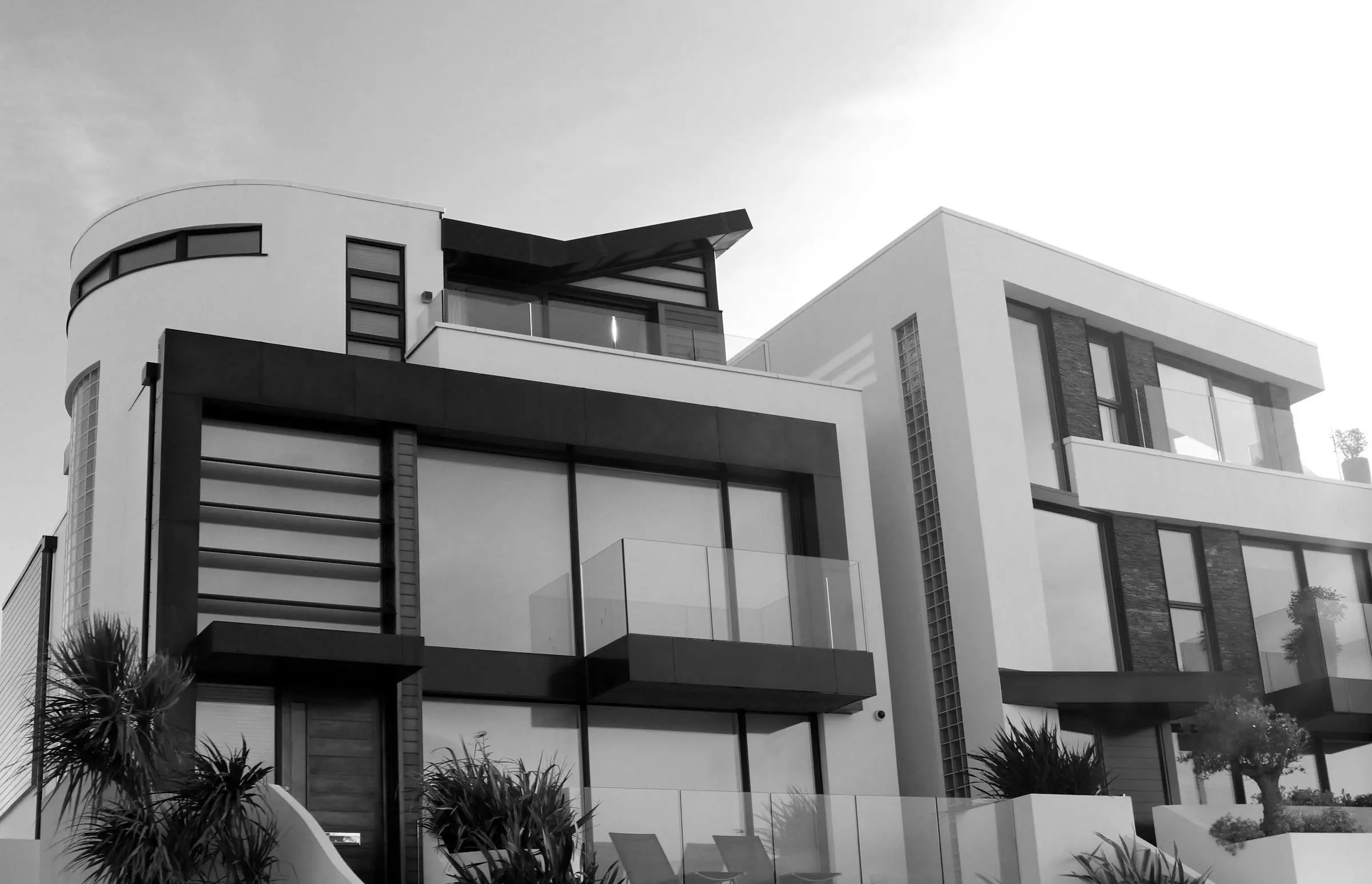 Complejo residencial moderno